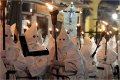 Percorrendo a piedi i archeologici della cittadina.